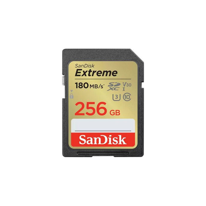 SanDisk memorijska kartica Extreme SDXC Card 256GB 180MB/s V30 UHS-I U3 4K