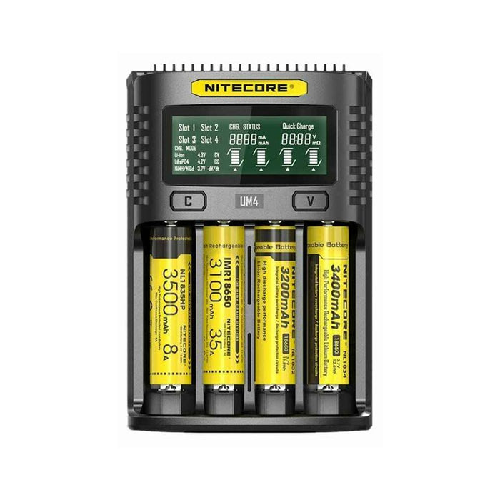 Nitecore Punjač baterija UM4 4 xAA/AAA sa intikat. (prazan)