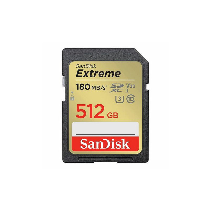 SanDisk memorijska kartica Extreme SDXC Card 512GB 180MB/s V30 UHS-I U3 4K