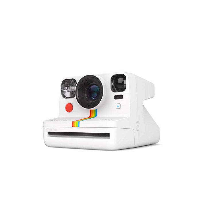 Polaroid Now+ Generation 2, White, instant fotoaparat - Bluetooth Connected I-Type Instant Film Camera + 5 Lens Filter Set