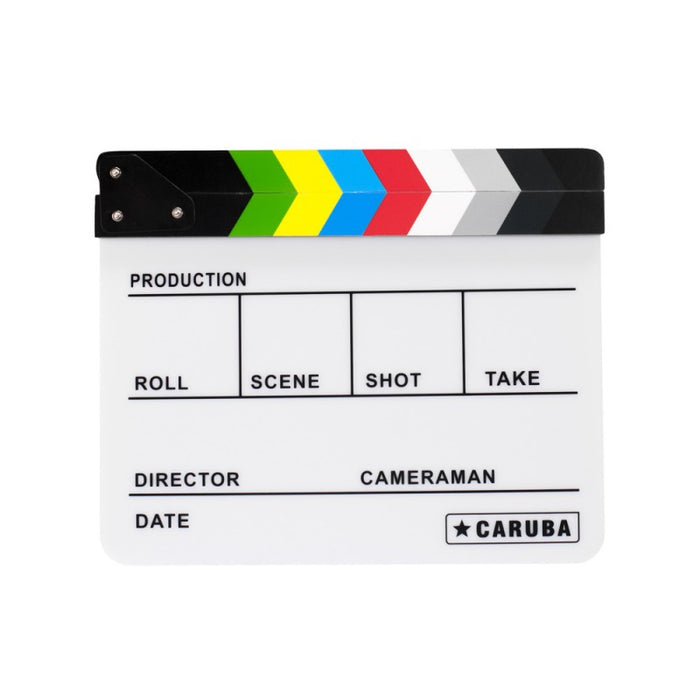 Caruba Filmska klapa - bijela/kolor - 30x24,5cm (whiteboard)