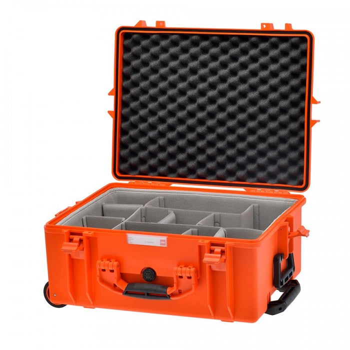 HPRC 2600W Plastični kofer s kotačima (ispuna-second skin) narančasi