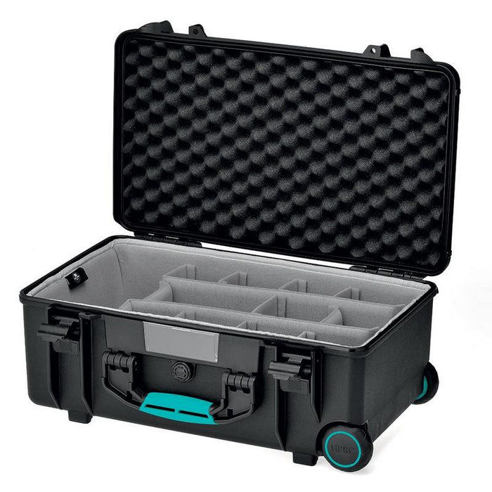 HPRC 2550W 2017 Plastični kofer (ispuna-second skin) Black/Blue Bassano