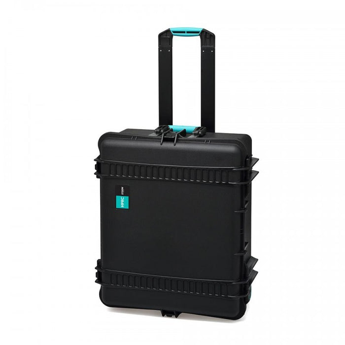 HPRC 2700W Plastični kofer s kotačima (ispuna-spužva) Blue Basanno
