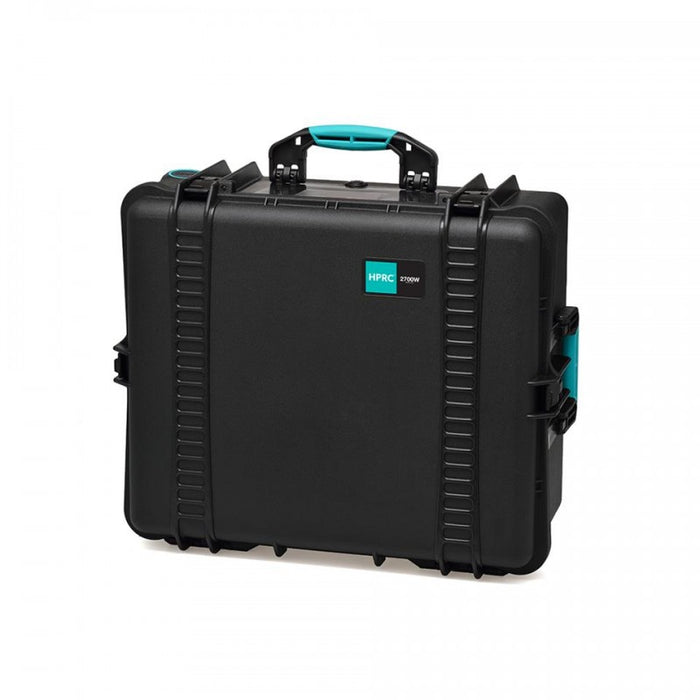 HPRC 2700W Plastični kofer s kotačima (ispuna-torbe i pregrade) Blue Basanno