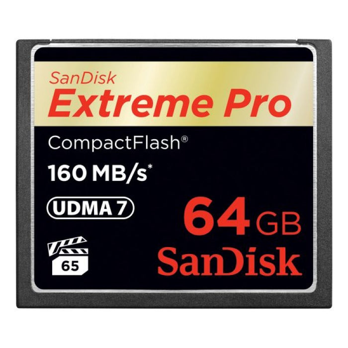 SanDisk memorijska kartica Extreme Pro CF   64GB 160MB/s, VPG 65, UDMA 7