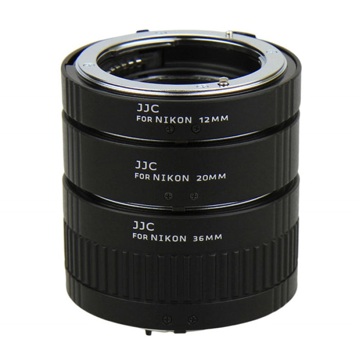 JJC AET-NS AF makro međuprstenovi SET (12,20,36mm) Nikon F