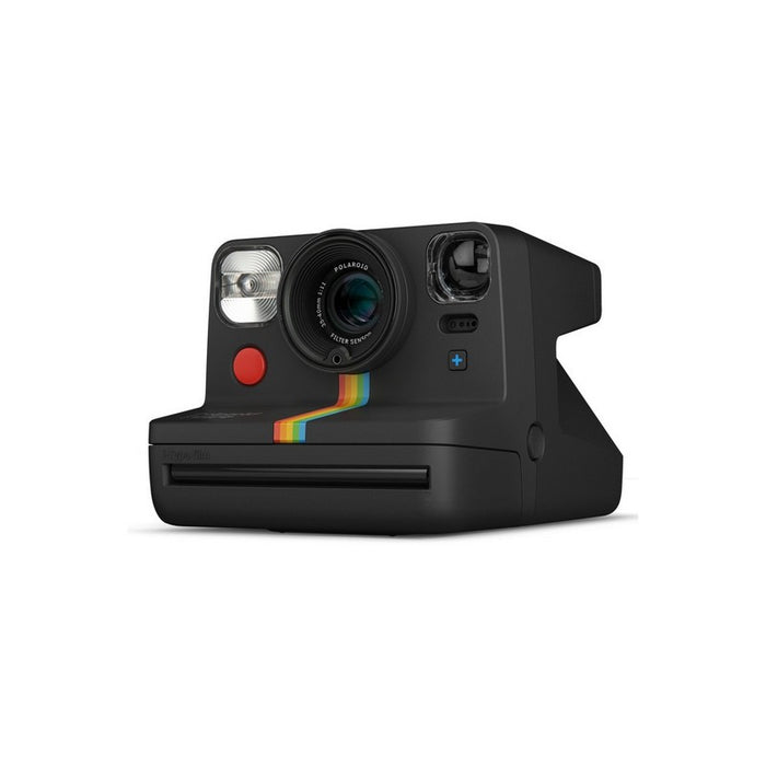 Polaroid Now+ Black, instant fotoaparat - Bluetooth Connected I-Type Instant Film Camera with Bonus Lens Filter Set