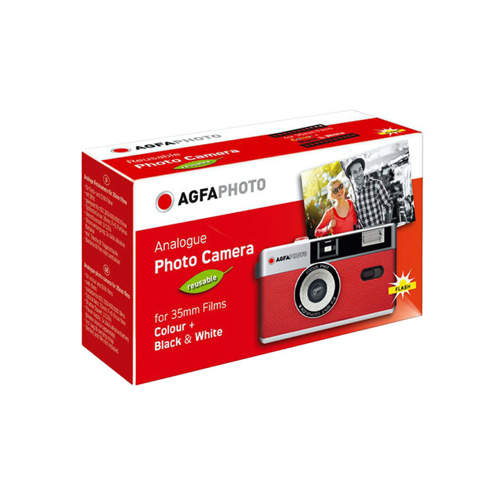 Agfaphoto Reusable Camera 35mm sa bljeskalicom (RED)