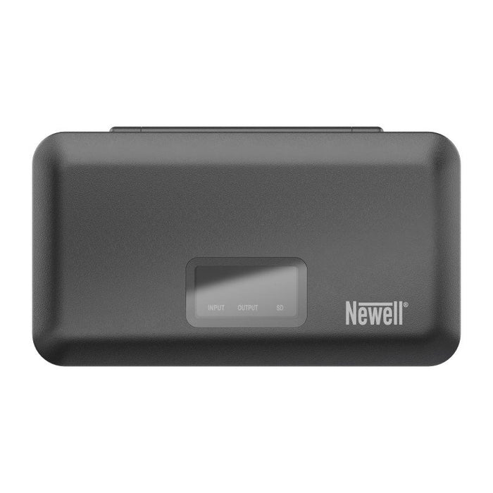 Newell Punjač LCD dual / powerbank / čitač SD kartice (Canon LP-E6)