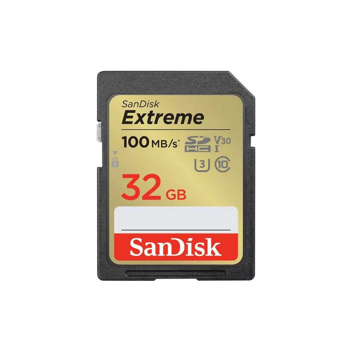 SanDisk memorijska kartica Extreme SDHC Card   32GB 100MB/s V30 UHS-I U3