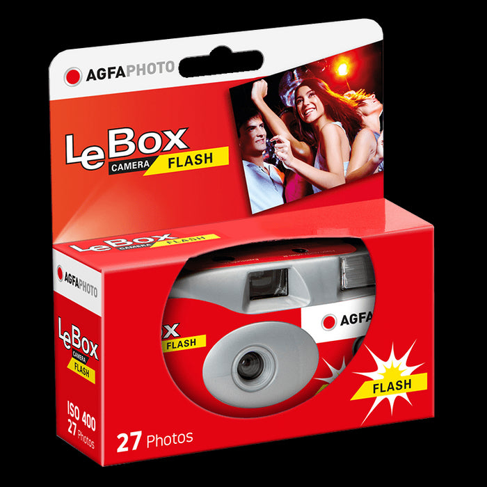 Agfaphoto LeBox jednokratni fotoaparat sa color filmom 400/27 Flash