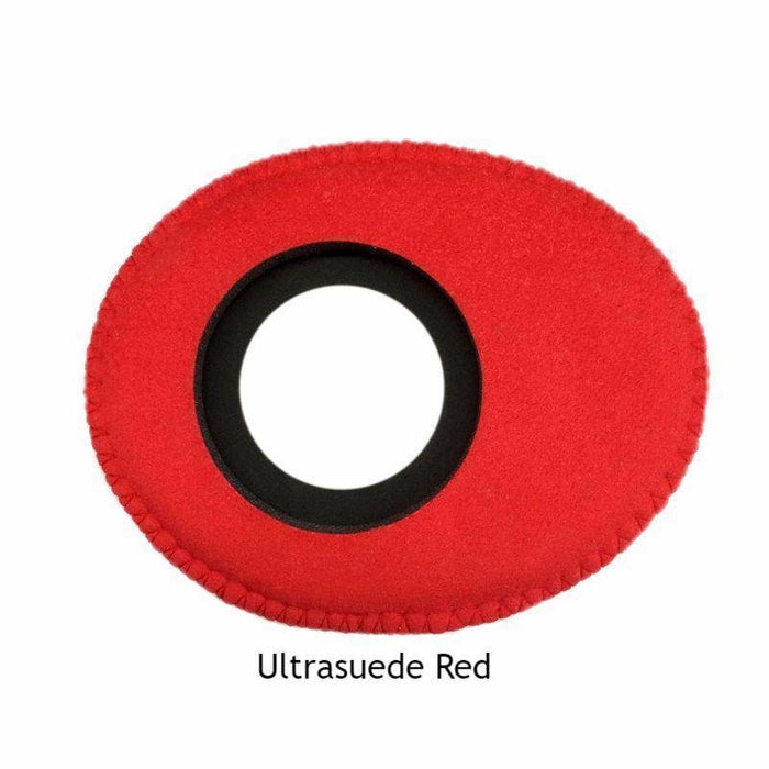 Bluestar spužvica za okular kamere, ovalna, velika, Microfibra Crvena (eyecushion)