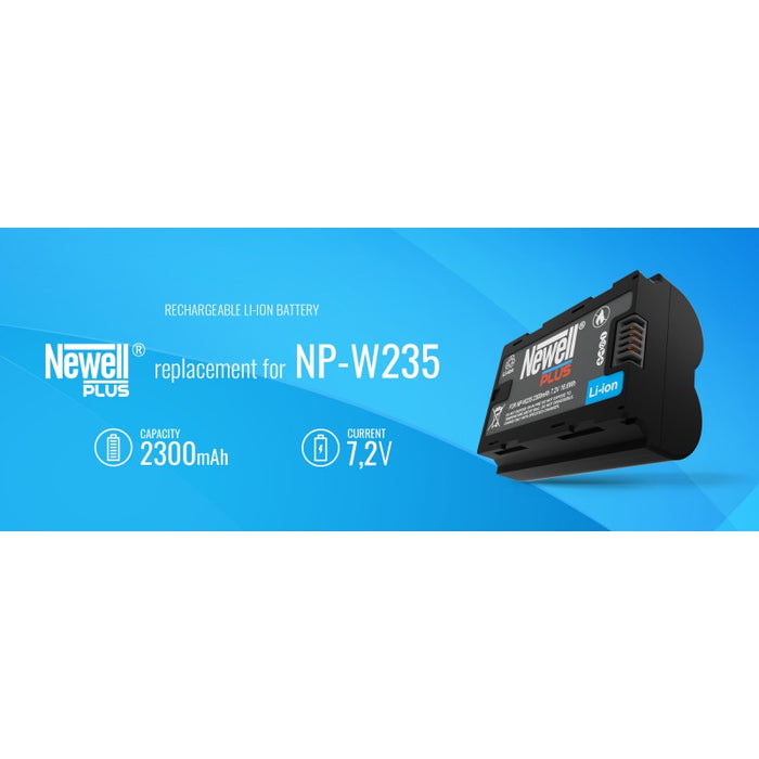 Newell baterija za Fuji PLUS NP-W235  7,20V 2300mAh