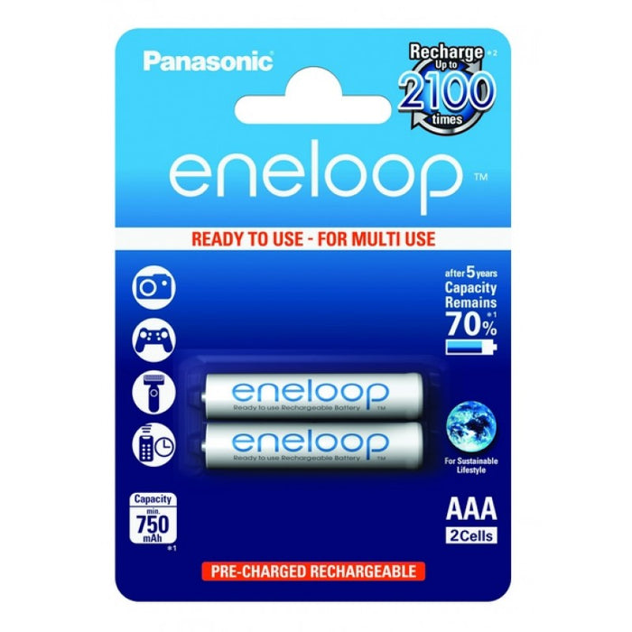 Panasonic ENELOOP baterije (750mAh) AAA/2 kom