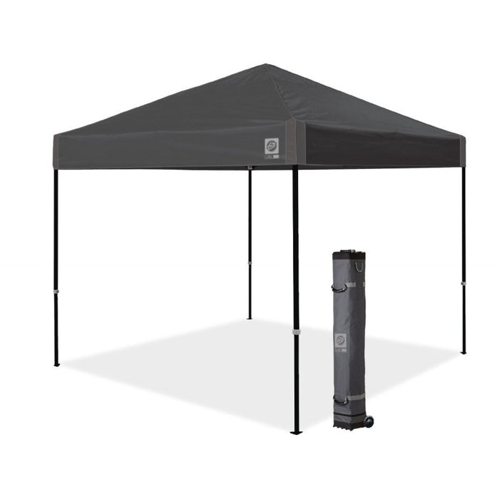 E-Z UP® AMBASSADOR 3x3m šator, crni okvir + sivi krov + torba na kotačima