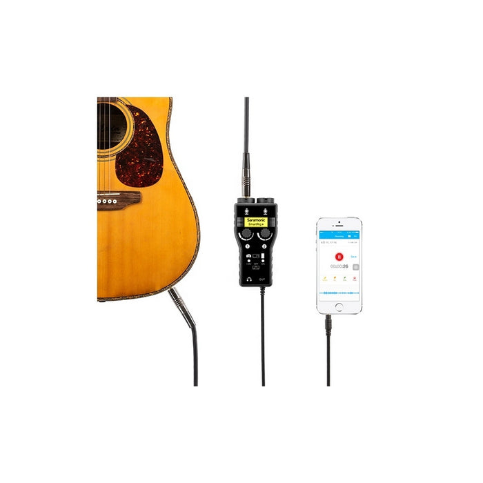 SARAMONIC SmartRig+ Portable microphone/guitar interface