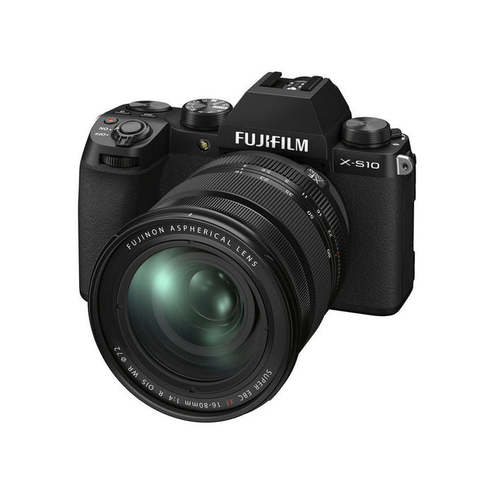 Fujifilm X-S10 Black kit s XF 16-80mm f/4R OIS WR