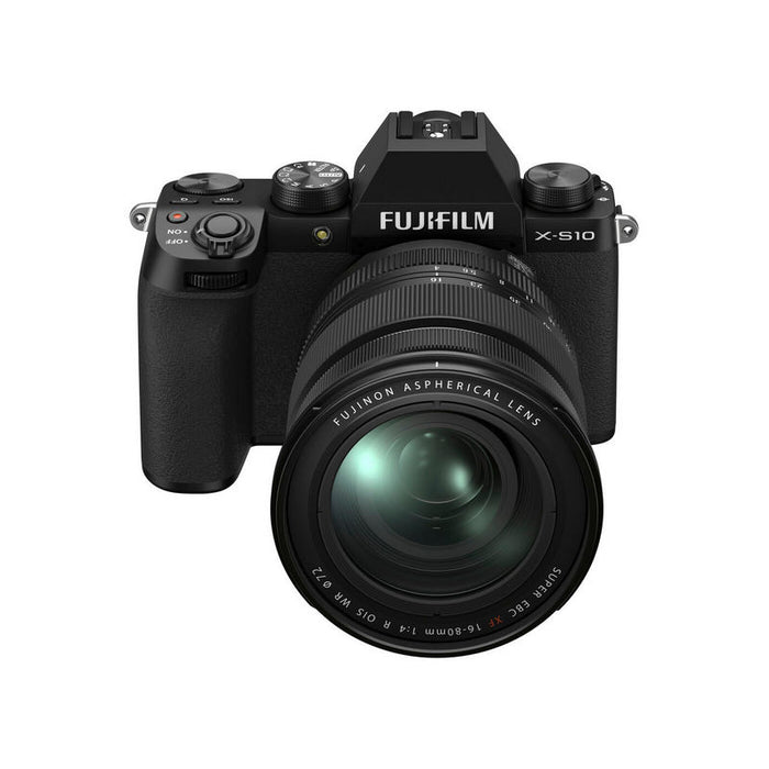 Fujifilm X-S10 Black kit s XF 16-80mm f/4R OIS WR