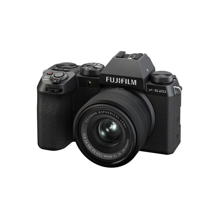Fujifilm X-S20 Black kit s XC 15-45mm f/3.5-5.6 OIS PZ