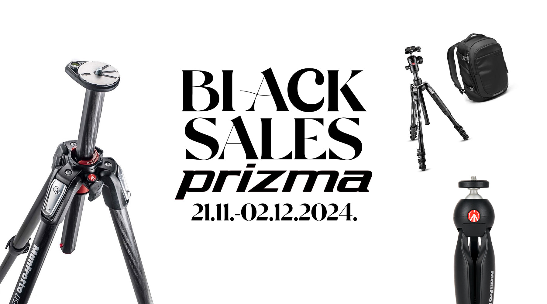 BLACK SALES ON MANFROTTO BUNDLES