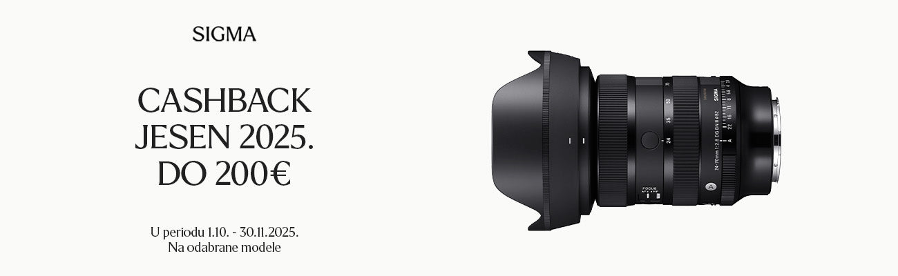 SIGMA JESENSKI CASHBACK 01.10.2025. – 30.11.2025.