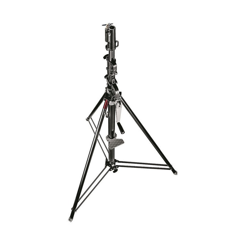 Manfrotto 083NWB Low base Wind up stand black - stativ za rasvjetu