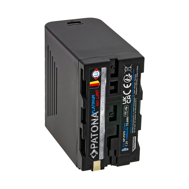 Patona Baterija Sony NP-F970 PLATINUM 10500mAh USB/A USB-C