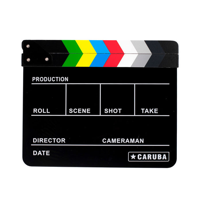 Caruba Filmska klapa PRO - Crna/kolor - 30x24,5cm (whiteboard)