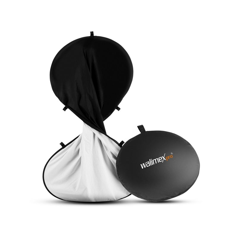 Walimex pro Pozadina 2 u 1 Crno/Bijela 150x200cm (složiva)