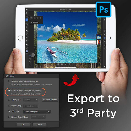 Plustek OpticFilm 135i skener za 35mm film