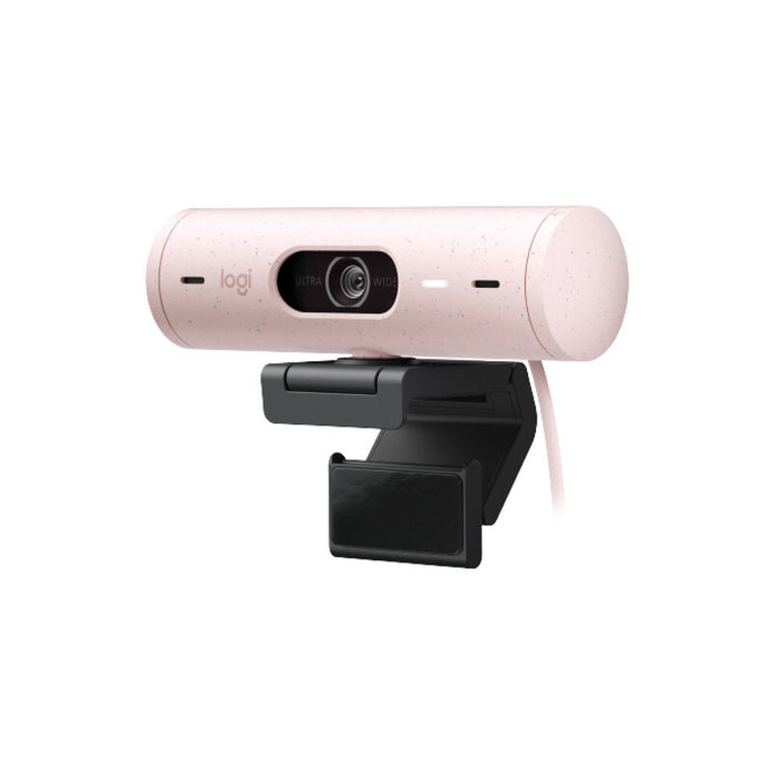 Logitech Brio 500 1080p Full HD Webcam (Rose)