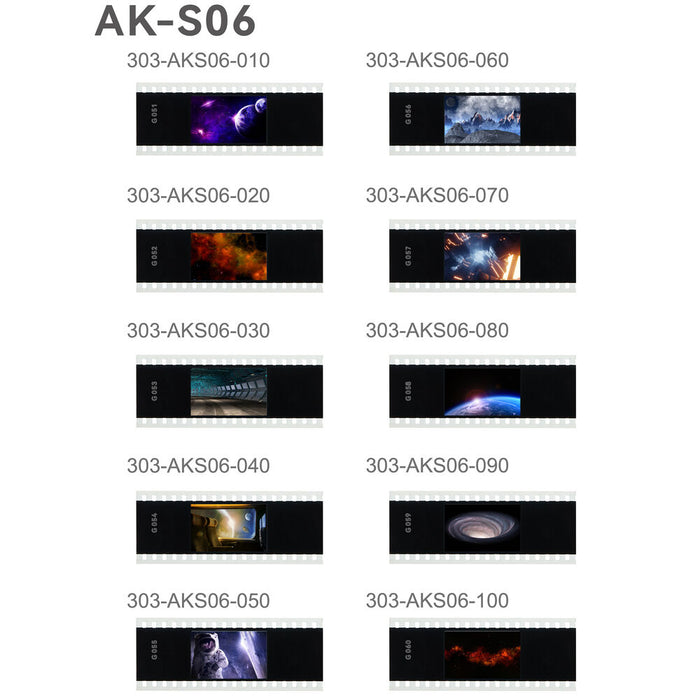 Godox pribor AK-S06 Slide filter / set predložaka za projiciranje za AK-R21