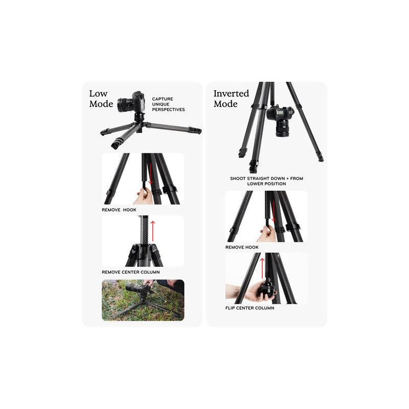 PeakDesign Pro tripod lite - carbon stativ