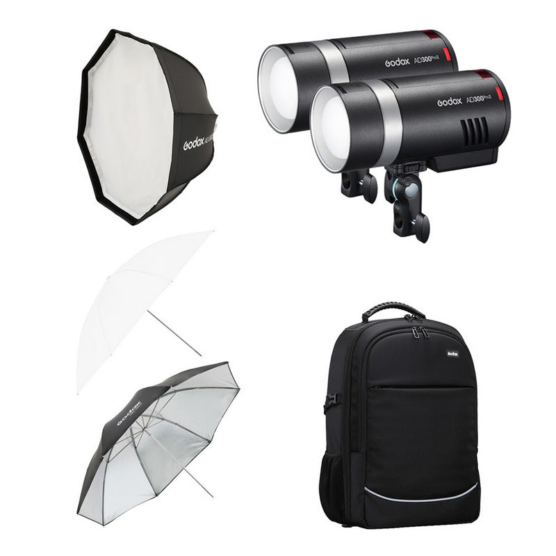 Godox Fleš glava baterijska AD300Pro II - 2 Heads Kit