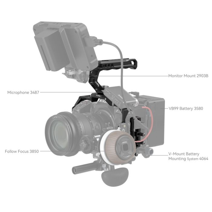 SmallRig Cage for Nikon Z8 KIT / 3941