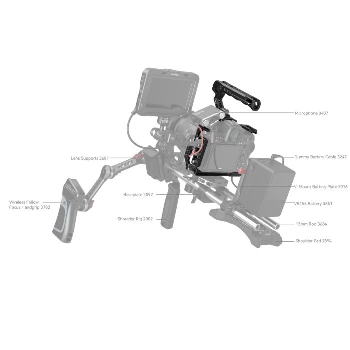 SmallRig Cage for Nikon Z8 KIT / 3941