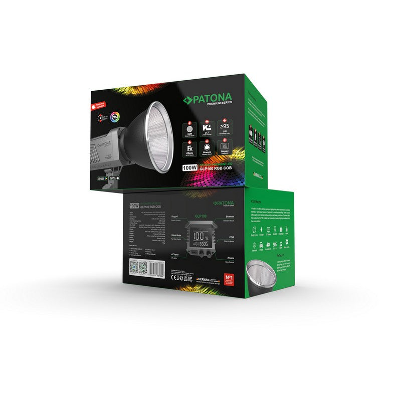 Patona LED COB Rasvjetno tjelo Premium GLP100 RGB 100W