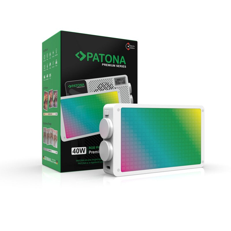 Patona LED Panel SR40 RGB