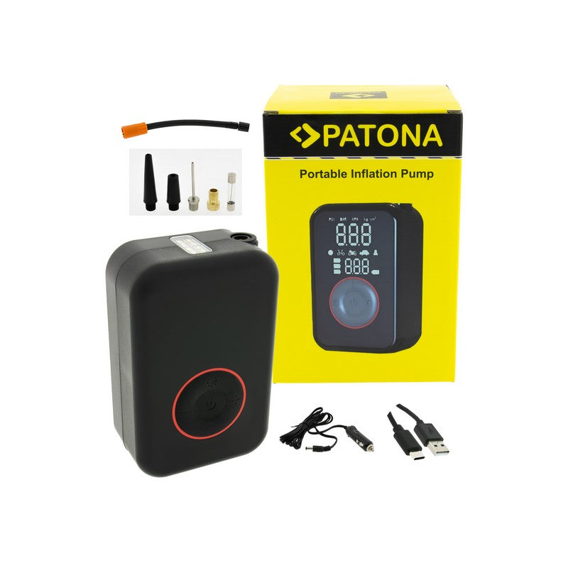 Patona Električni portabini kompresor/zračna pumpa + powerbank