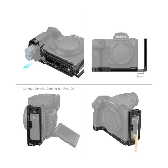 SmallRig L-Bracket for FUJIFILM GFX 100 II / 4514