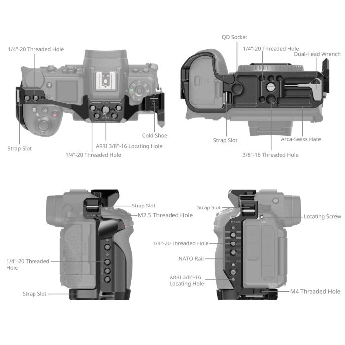 SmallRig Cage for Nikon Z6III KIT / 4520