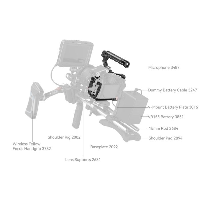 SmallRig Cage for Nikon Z6III KIT / 4520