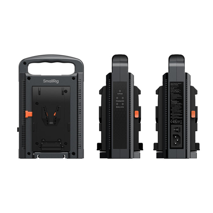 SmallRig Punjač Dual Channel V-Mount Battery Charger (4578)