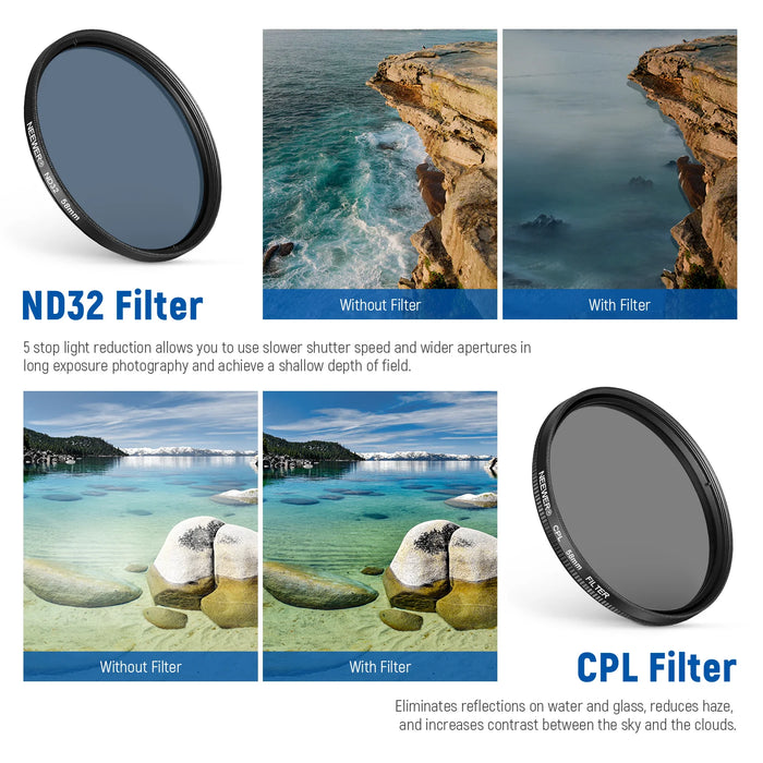 Neewer Smartphone filter set 58mm sa nosačem