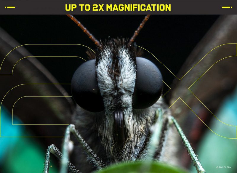 Laowa  58mm F/2.8 2x Ultra-Makro objektiv (Canon RF)