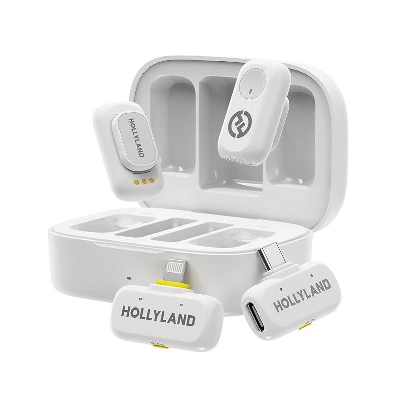 Hollyland Lark A1 Combo Ivory White