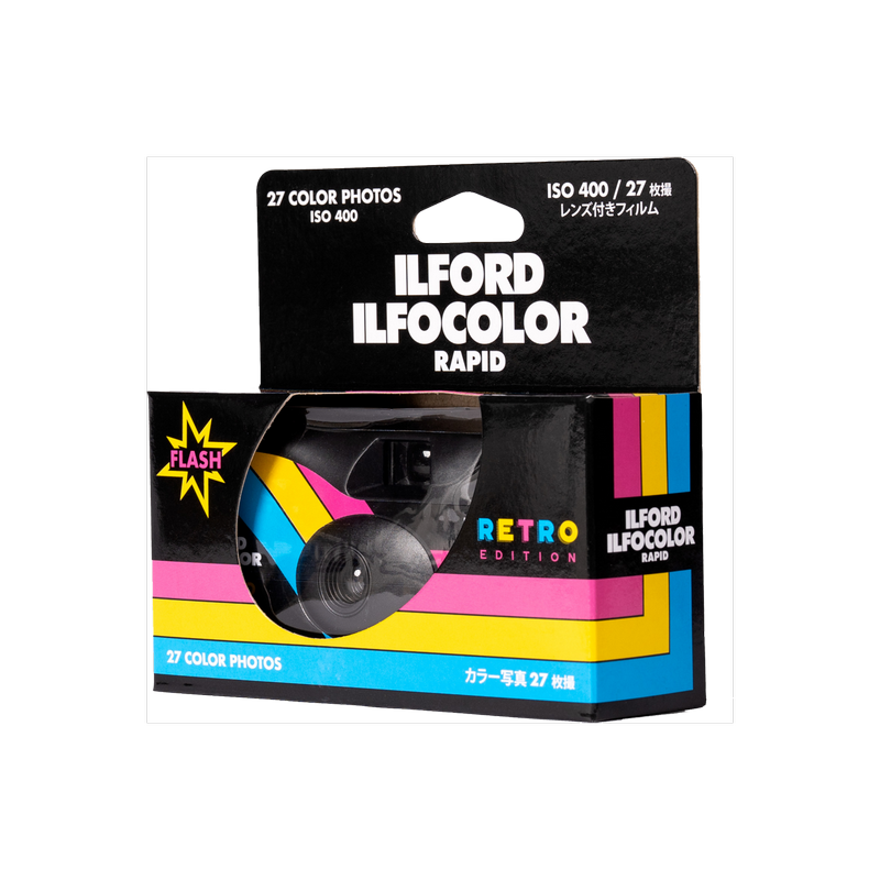 ILFORD Ilfocolor Single Use Camera Rapid Retro ISO 400/27