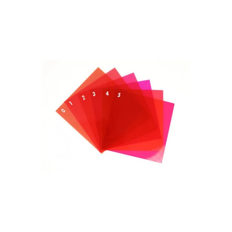 KENTMERE Multigrade filter set 8,9x8,9cm (0-5) 6 kom