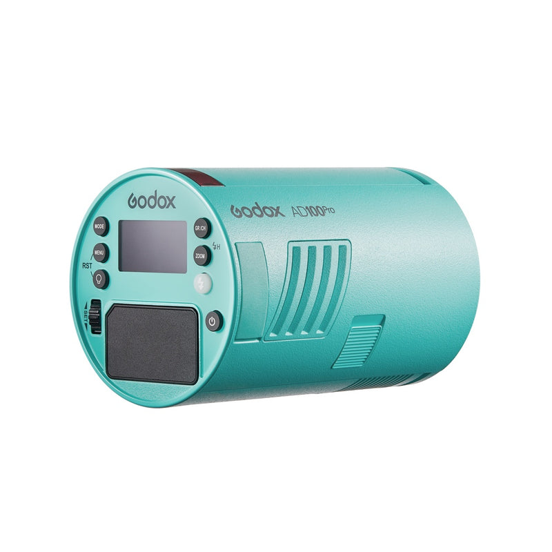 Godox Fleš glava baterijska AD100Pro Tirkizno plava - TTL, HSS, 100W/s